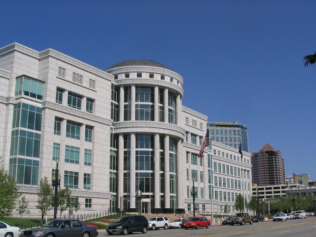 The Matheson Courthouse, home of the Utah Supreme Court.