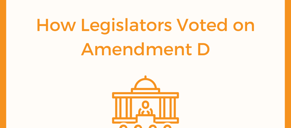 How Legislators Voted